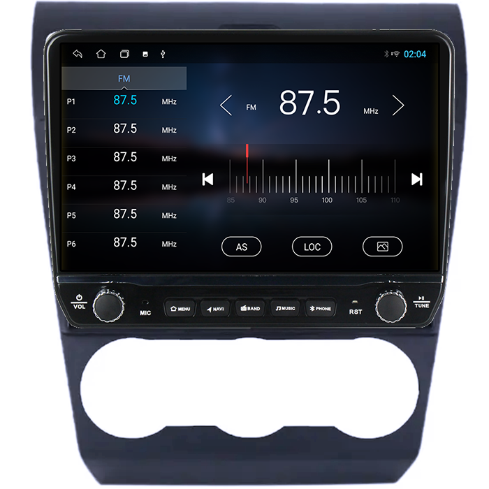 Navigatie dedicata Subaru Forester 2013-2014 Tesla cu butoane rotative model 2024, 4GB RAM 64GB ROM, Procesor Quadcore, Android 14, Display QLED 10", DSP, Carplay&Android Auto [3]