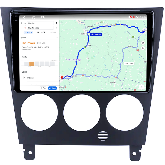 Navigatie dedicata Subaru Impreza 2002-2007, 4GB RAM 64GB ROM, Octacore, Android 14, Display QLED 1K 9", Carplay&Android Auto, SIM 4G, Ventilator Activ [4]