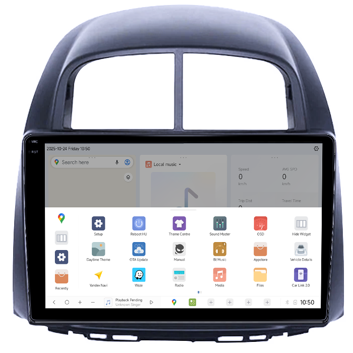 Navigatie dedicata Toyota Passo Daihatsu Boon Sirion Subaru Justy Perodua Myvi, DUDU3, 4GB RAM 64GB ROM, Octacore, Platforma 8581, Android, Display QLED 9", DSP, Carplay&AndroidAuto [3]