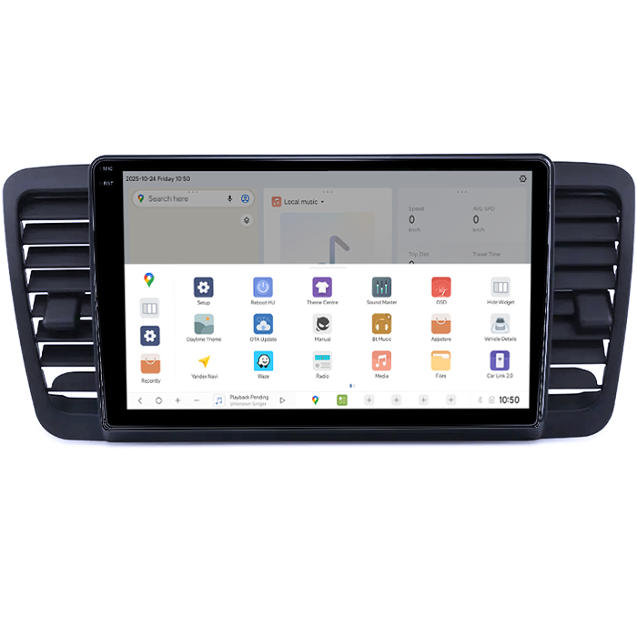 Navigatie dedicata Subaru Legacy Outback 2003-2009, DUDU3, 4GB RAM 64GB ROM, Octacore, Platforma 8581, Android, Display QLED 9", DSP, Carplay&AndroidAuto [3]