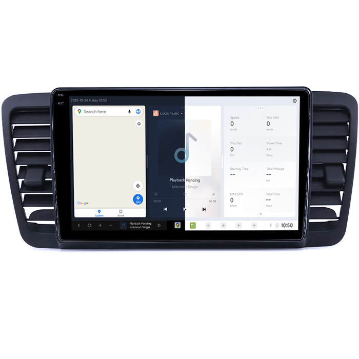 Navigatie dedicata Subaru Legacy Outback 2003-2009, DUDU3, 4GB RAM 64GB ROM, Octacore, Platforma 8581, Android, Display QLED 9", DSP, Carplay&AndroidAuto [2]