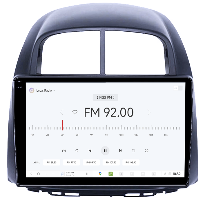 Navigatie dedicata Toyota Passo Daihatsu Boon Sirion Subaru Justy Perodua Myvi, DUDU3, 4GB RAM 64GB ROM, Octacore, Platforma 8581, Android, Display QLED 9", DSP, Carplay&AndroidAuto [4]