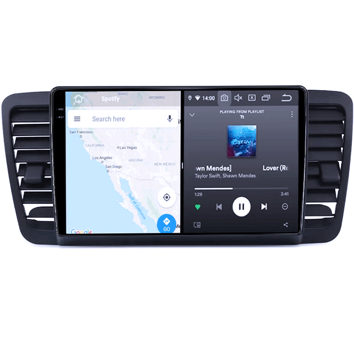 Navigatie dedicata Subaru Legacy Outback 2003-2009, 8GB RAM 128GB ROM, Octacore, Platforma TS18, Android 14, Display QLED 9", Suporta camera 360", DSP, Carplay&Android Auto, SIM 4G, Ventilator Acti [7]