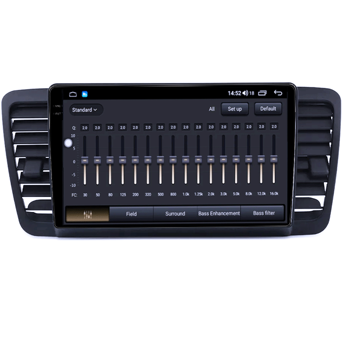 Navigatie dedicata Subaru Legacy Outback 2003-2009, 8GB RAM 128GB ROM, Octacore, Platforma TS18, Android 14, Display QLED 9", Suporta camera 360", DSP, Carplay&Android Auto, SIM 4G, Ventilator Acti [8]