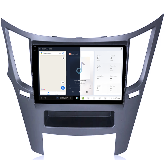 Navigatie dedicata Subaru Legacy Outback 2009-2014, DUDU3, 4GB RAM 64GB ROM, Octacore, Platforma 8581, Android, Display QLED 9", DSP, Carplay&AndroidAuto [2]