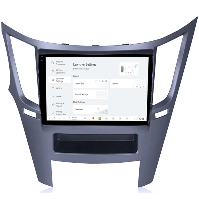 Navigatie dedicata Subaru Legacy Outback 2009-2014, DUDU3, 4GB RAM 64GB ROM, Octacore, Platforma 8581, Android, Display QLED 9", DSP, Carplay&AndroidAuto [5]