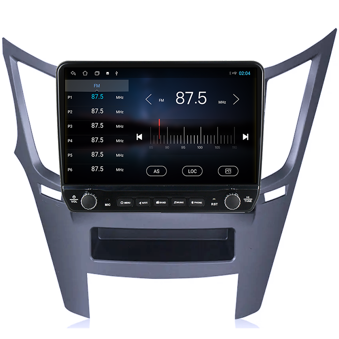 Navigatie dedicata Subaru Legacy Outback 2009-2014 Tesla cu butoane rotative model 2024, 4GB RAM 64GB ROM, Procesor Quadcore, Android 14, Display QLED 10", DSP, Carplay&Android Auto [3]