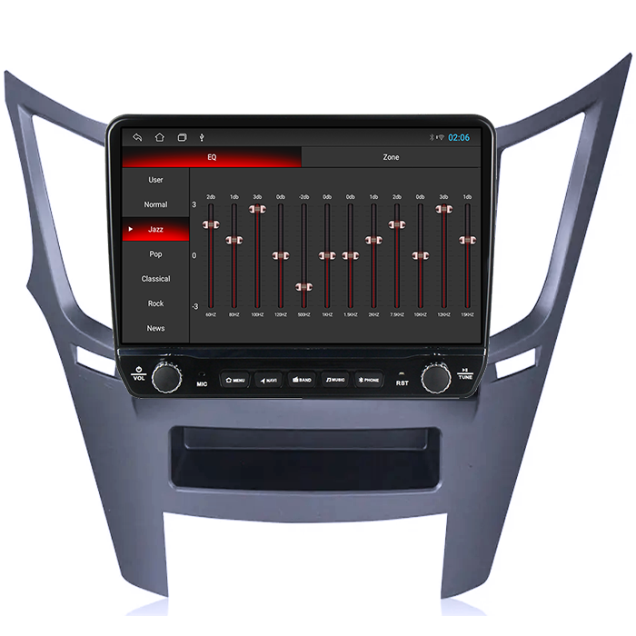 Navigatie dedicata Subaru Legacy Outback 2009-2014 Tesla cu butoane rotative model 2024, 4GB RAM 64GB ROM, Procesor Quadcore, Android 14, Display QLED 10", DSP, Carplay&Android Auto [2]