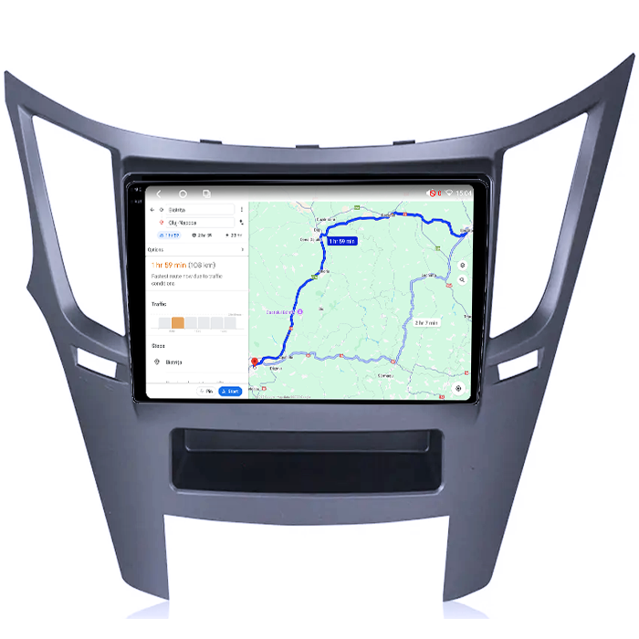 Navigatie dedicata Subaru Legacy Outback 2009-2014, 4GB RAM 64GB ROM, Octacore, Android 14, Display QLED 1K 9", Carplay&Android Auto, SIM 4G, Ventilator Activ [2]
