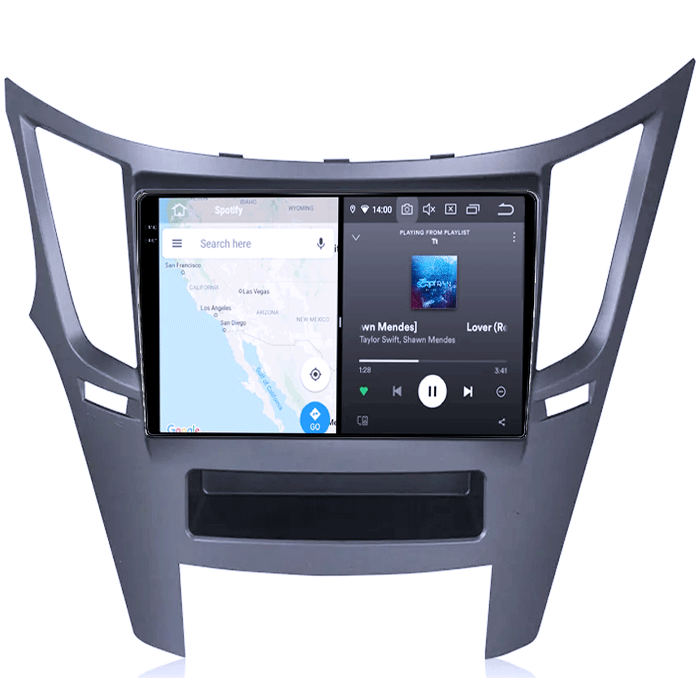Navigatie dedicata Subaru Legacy Outback 2009-2014, 8GB RAM 128GB ROM, Octacore, Platforma TS18, Android 14, Display QLED 9", Suporta camera 360", DSP, Carplay&Android Auto, SIM 4G, Ventilator Acti [8]