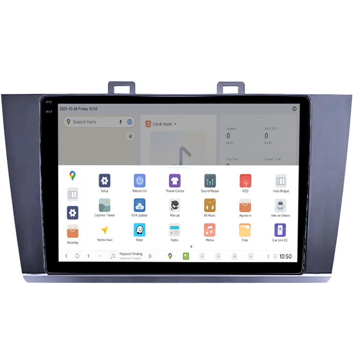 Navigatie dedicata Subaru Legacy Outback 2015-2018, DUDU3, 4GB RAM 64GB ROM, Octacore, Platforma 8581, Android, Display QLED 9", DSP, Carplay&AndroidAuto [3]