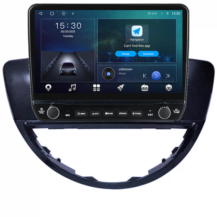 Navigatie dedicata Subaru Tribeca 2007-2011 Tesla cu butoane rotative model 2024, 4GB RAM 64GB ROM, Procesor Quadcore, Android 14, Display QLED 10", DSP, Carplay&Android Auto [6]