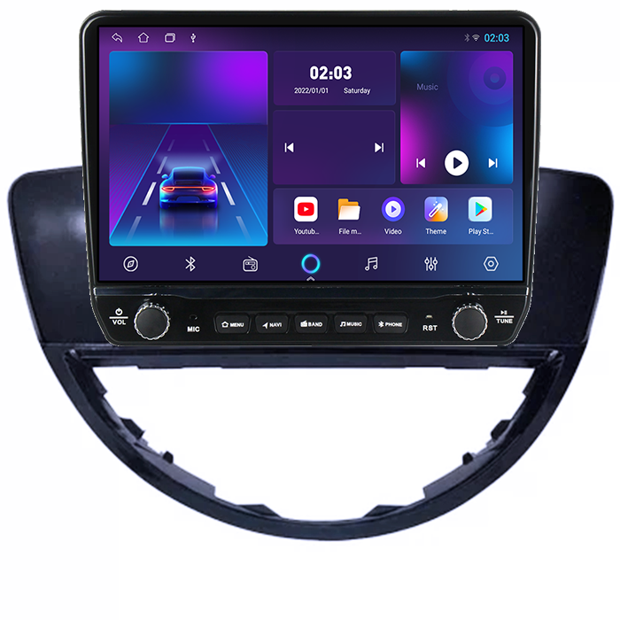 Navigatie dedicata Subaru Tribeca 2007-2011 Tesla cu butoane rotative model 2024, 4GB RAM 64GB ROM, Procesor Quadcore, Android 14, Display QLED 10", DSP, Carplay&Android Auto [5]