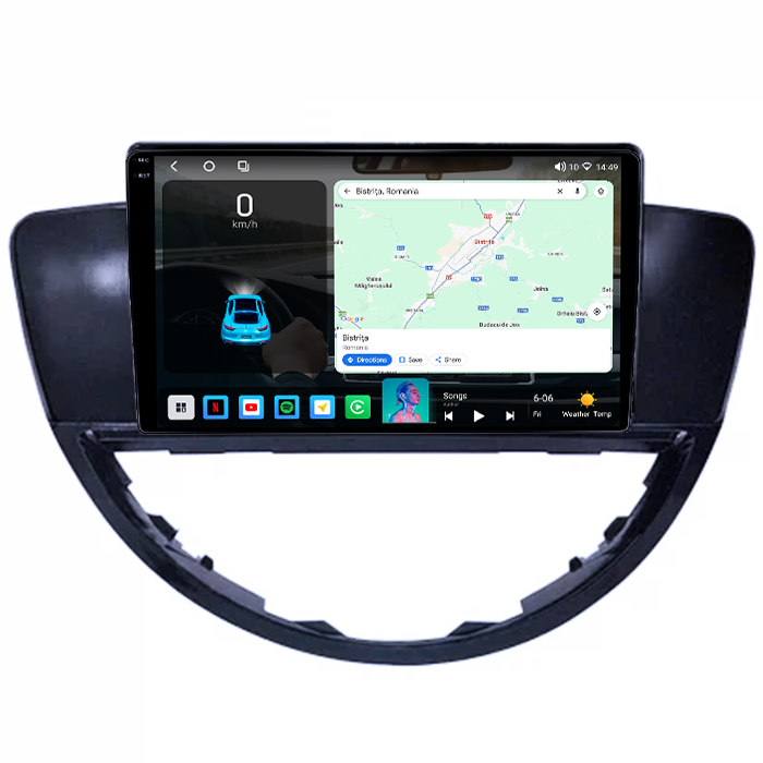 Navigatie dedicata Subaru Tribeca 2007-2011, 4GB RAM 64GB ROM, Octacore, Android 14, Display QLED 1K 9", Carplay&Android Auto, SIM 4G, Ventilator Activ [5]