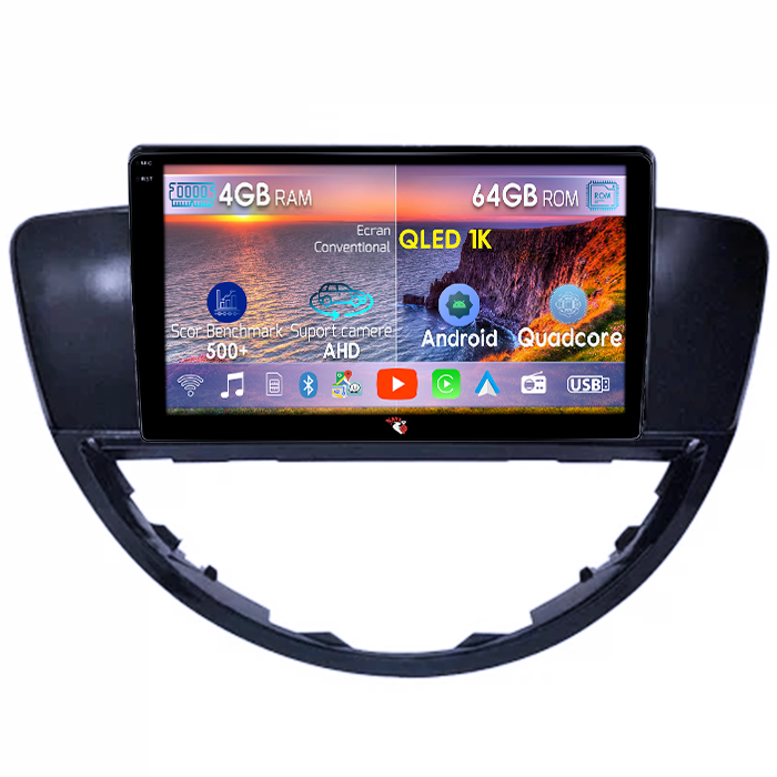 Navigatie dedicata Subaru Tribeca 2007-2011, 4GB RAM 64GB ROM, Octacore, Android 14, Display QLED 1K 9", Carplay&Android Auto, SIM 4G, Ventilator Activ [1]
