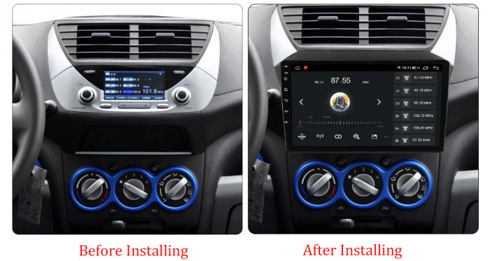 Navigatie dedicata Suzuki Alto 2009-2016, 4GB RAM 64GB ROM, Octacore, Android 13, Display QLED 9", DSP, Carplay, Android Auto, Internet, Youtube, Waze, WIFI, Bluetooth [5]