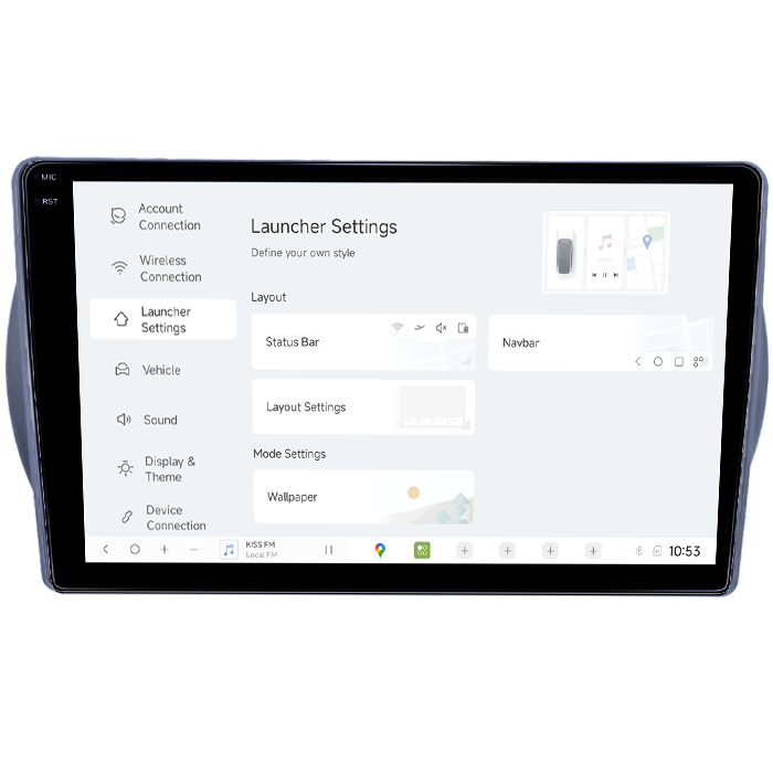 Navigatie dedicata Suzuki Alto 2013-, DUDU3, 4GB RAM 64GB ROM, Octacore, Platforma 8581, Android, Display QLED 9", DSP, Carplay&AndroidAuto [5]