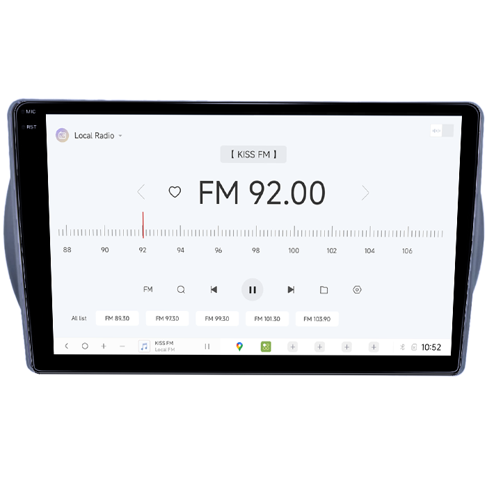 Navigatie dedicata Suzuki Alto 2013-, DUDU3, 4GB RAM 64GB ROM, Octacore, Platforma 8581, Android, Display QLED 9", DSP, Carplay&AndroidAuto [4]