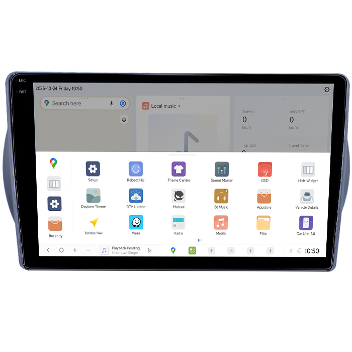 Navigatie dedicata Suzuki Alto 2013-, DUDU3, 4GB RAM 64GB ROM, Octacore, Platforma 8581, Android, Display QLED 9", DSP, Carplay&AndroidAuto [3]