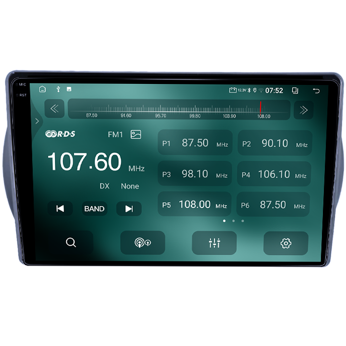 Navigatie dedicata Suzuki Alto 2013-, 4GB RAM 64GB ROM, Quad Core, Display 9" QLED 1K, Carplay, Android 14, Bluetooth, Magazin Play, Suport Camere AHD [2]
