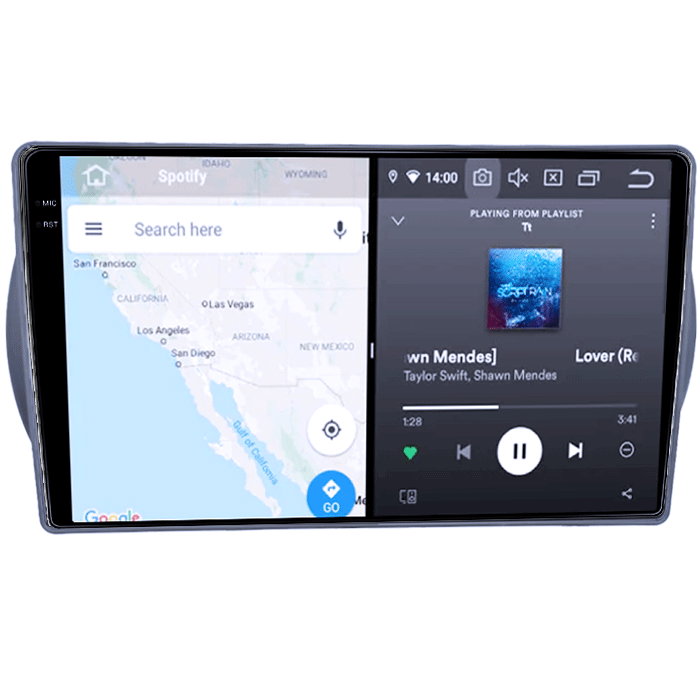 Navigatie dedicata Suzuki Alto 2013-, 8GB RAM 128GB ROM, Octacore, Platforma TS18, Android 14, Display QLED 9", Suporta camera 360", DSP, Carplay&Android Auto, SIM 4G, Ventilator Activ [7]