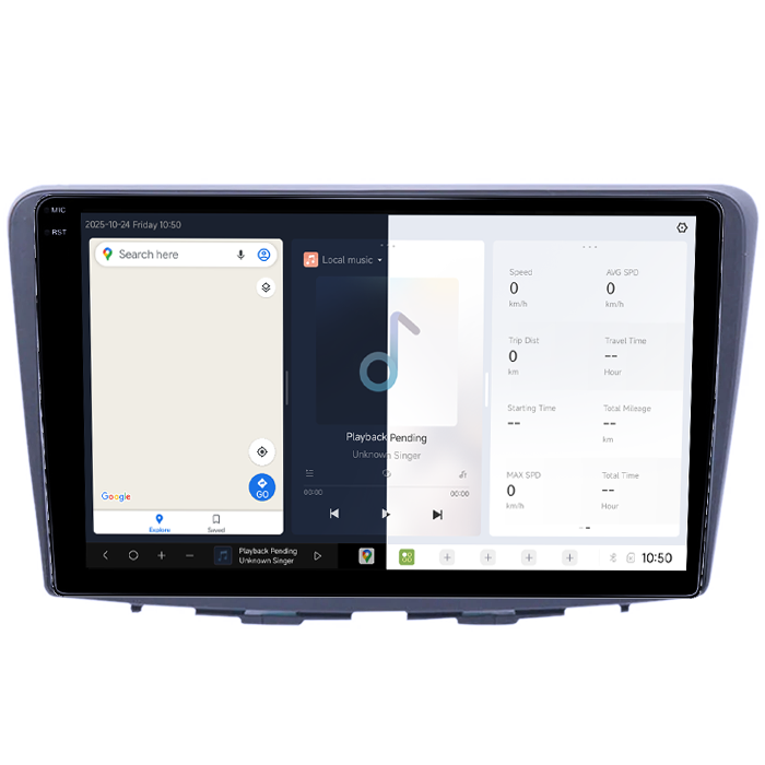 Navigatie dedicata Suzuki Baleno 2016-2018, DUDU3, 4GB RAM 64GB ROM, Octacore, Platforma 8581, Android, Display QLED 9", DSP, Carplay&AndroidAuto [2]
