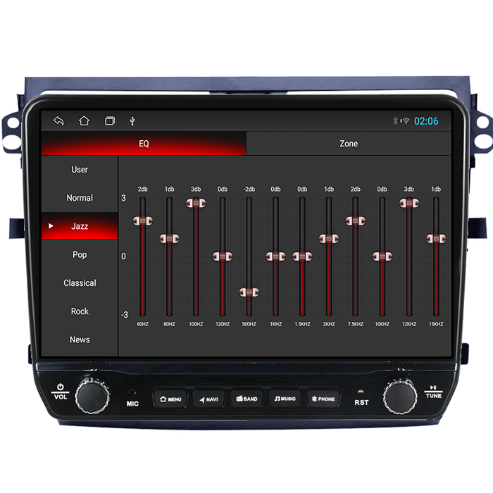 Navigatie dedicata Suzuki Celerio 2015-2018 Tesla cu butoane rotative model 2024, 4GB RAM 64GB ROM, Procesor Quadcore, Android 14, Display QLED 10", DSP, Carplay&Android Auto [2]