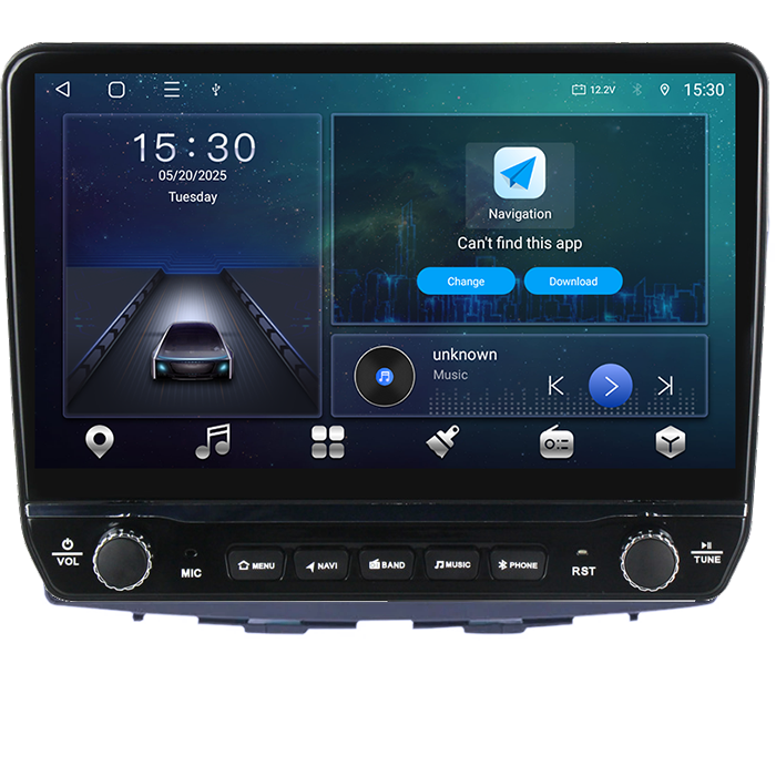 Navigatie dedicata Suzuki Baleno 2015-2018 Tesla cu butoane rotative model 2024, 4GB RAM 64GB ROM, Procesor Quadcore, Android 14, Display QLED 10", DSP, Carplay&Android Auto [6]