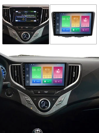 Navigatie dedicata Suzuki Baleno 2016-2018, 4GB RAM 64GB ROM, Quad Core, Display 9" QLED 1K, Carplay, Android 14, Bluetooth, Magazin Play, Suport Camere AHD [2]