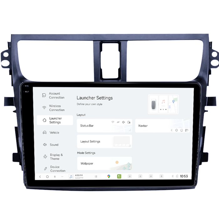 Navigatie dedicata Suzuki Celerio 2015-2018, DUDU3, 4GB RAM 64GB ROM, Octacore, Platforma 8581, Android, Display QLED 9", DSP, Carplay&AndroidAuto [5]