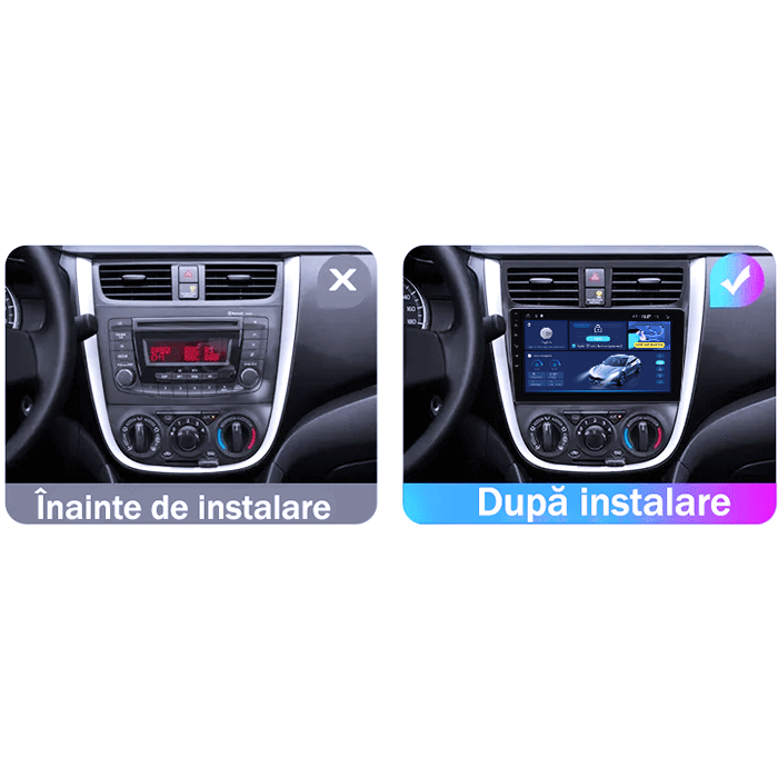 Navigatie dedicata Suzuki Celerio 2015-2018, DUDU3, 4GB RAM 64GB ROM, Octacore, Platforma 8581, Android, Display QLED 9", DSP, Carplay&AndroidAuto [6]