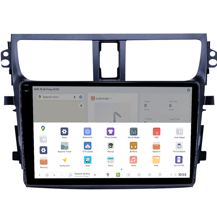 Navigatie dedicata Suzuki Celerio 2015-2018, DUDU3, 4GB RAM 64GB ROM, Octacore, Platforma 8581, Android, Display QLED 9", DSP, Carplay&AndroidAuto [3]