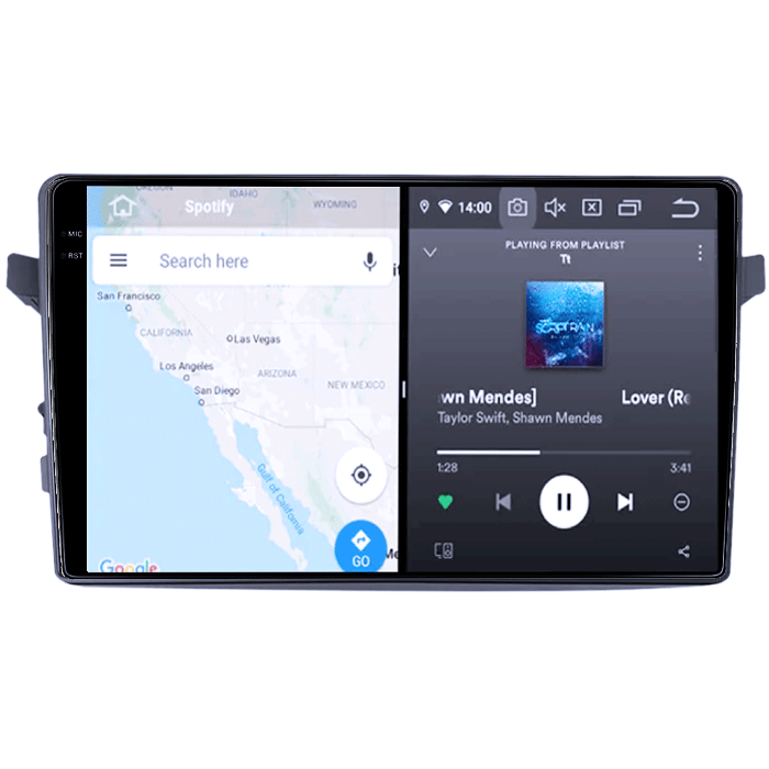 Navigatie dedicata Suzuki Celerio 2014+, 8GB RAM 128GB ROM, Octacore, Platforma TS18, Android 14, Display QLED 9", Suporta camera 360", DSP, Carplay&Android Auto, SIM 4G, Ventilator Activ [8]