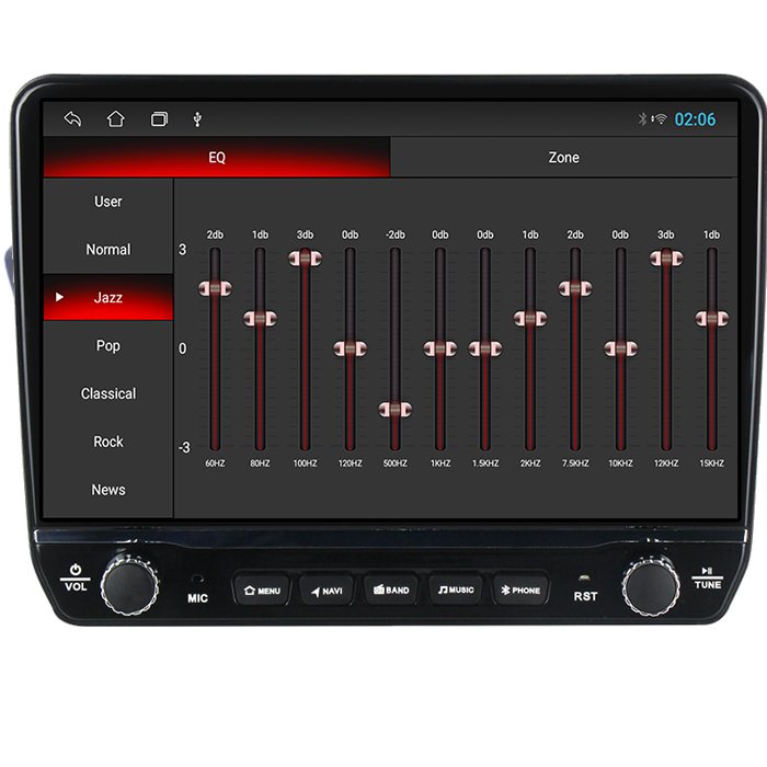 Navigatie dedicata Suzuki Cultus 2017 Tesla cu butoane rotative model 2024, 4GB RAM 64GB ROM, Procesor Quadcore, Android 14, Display QLED 10", DSP, Carplay&Android Auto [2]
