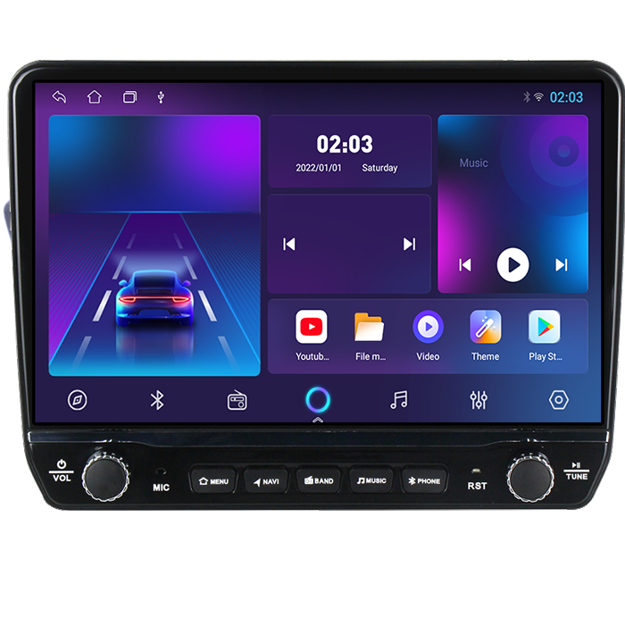 Navigatie dedicata Suzuki Cultus 2017 Tesla cu butoane rotative model 2024, 4GB RAM 64GB ROM, Procesor Quadcore, Android 14, Display QLED 10", DSP, Carplay&Android Auto [5]