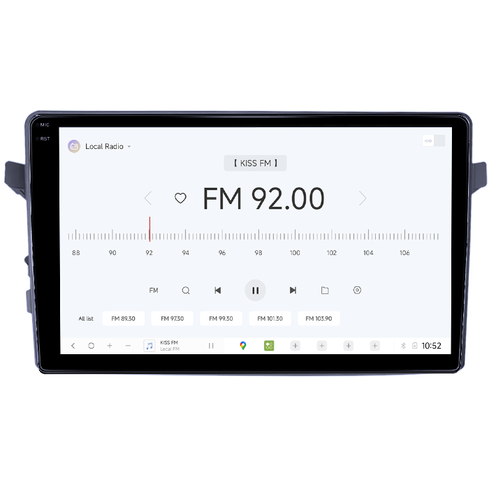 Navigatie dedicata Suzuki Cultus 2017, DUDU3, 4GB RAM 64GB ROM, Octacore, Platforma 8581, Android, Display QLED 9", DSP, Carplay&AndroidAuto [4]