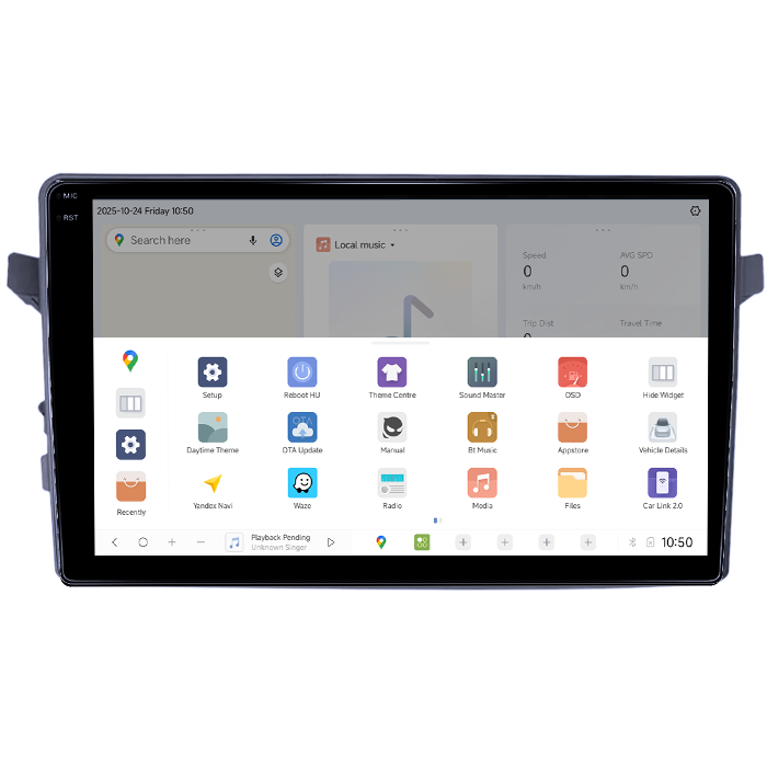 Navigatie dedicata Suzuki Cultus 2017, DUDU3, 4GB RAM 64GB ROM, Octacore, Platforma 8581, Android, Display QLED 9", DSP, Carplay&AndroidAuto [3]