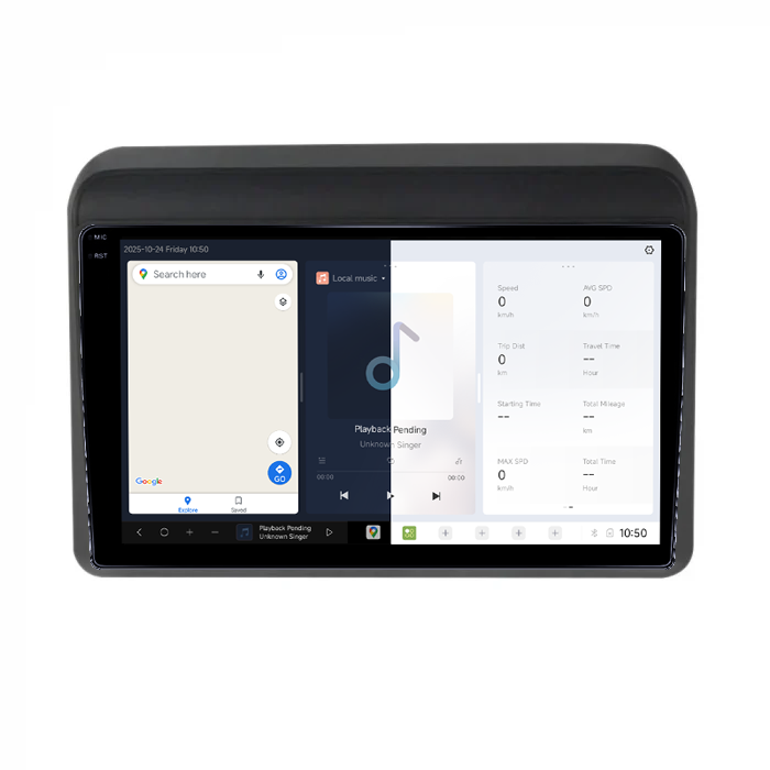 Navigatie dedicata Suzuki Ertiga 2018-2020, DUDU3, 4GB RAM 64GB ROM, Octacore, Platforma 8581, Android, Display QLED 9", DSP, Carplay&AndroidAuto [2]