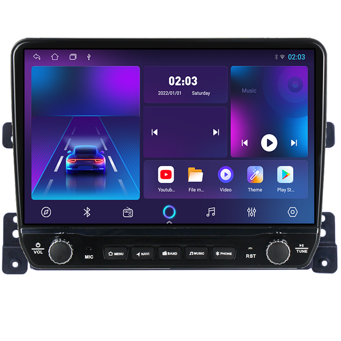 Navigatie dedicata Suzuki Grand Vitara (2005-2015) Tesla cu butoane rotative model 2024, 4GB RAM 64GB ROM, Procesor Quadcore, Android 14, Display QLED 10", DSP, Carplay&Android Auto [5]