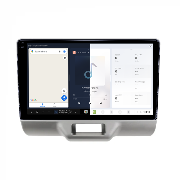 Navigatie dedicata Suzuki Every 2016, DUDU3, 4GB RAM 64GB ROM, Octacore, Platforma 8581, Android, Display QLED 9", DSP, Carplay&AndroidAuto [2]