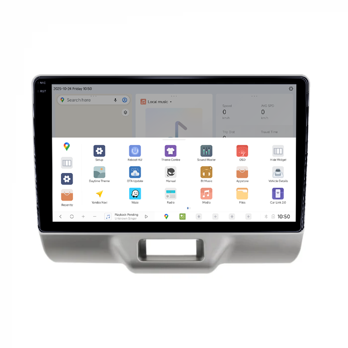 Navigatie dedicata Suzuki Every 2016, DUDU3, 4GB RAM 64GB ROM, Octacore, Platforma 8581, Android, Display QLED 9", DSP, Carplay&AndroidAuto [3]