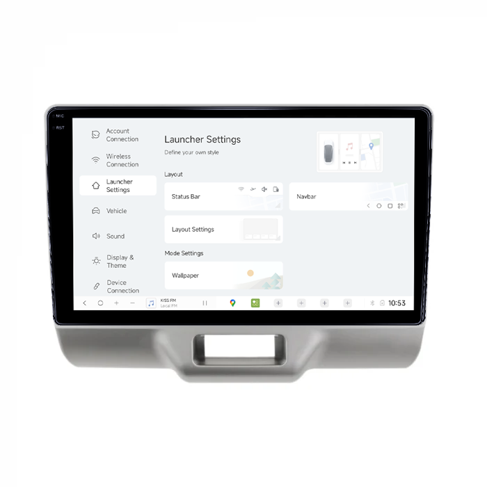Navigatie dedicata Suzuki Every 2016, DUDU3, 4GB RAM 64GB ROM, Octacore, Platforma 8581, Android, Display QLED 9", DSP, Carplay&AndroidAuto [5]