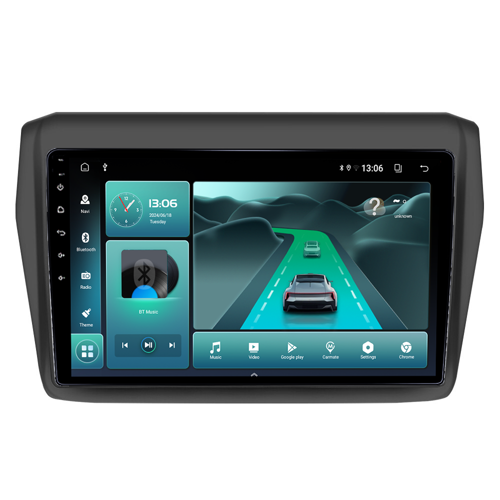 Navigatie dedicata Suzuki Swift 2017-2020, 4GB RAM 32GB ROM, Octacore, Android 14, Display QLED  10", DSP, Carplay&Android Auto, SIM 4G, Bluetooth, Ventilator Activ [4]