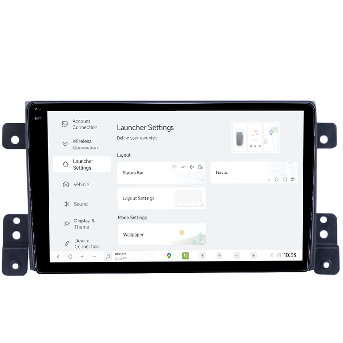 Navigatie dedicata Suzuki Grand Vitara 2 2005-2013, DUDU3, 4GB RAM 64GB ROM, Octacore, Platforma 8581, Android, Display QLED 9", DSP, Carplay&AndroidAuto [5]