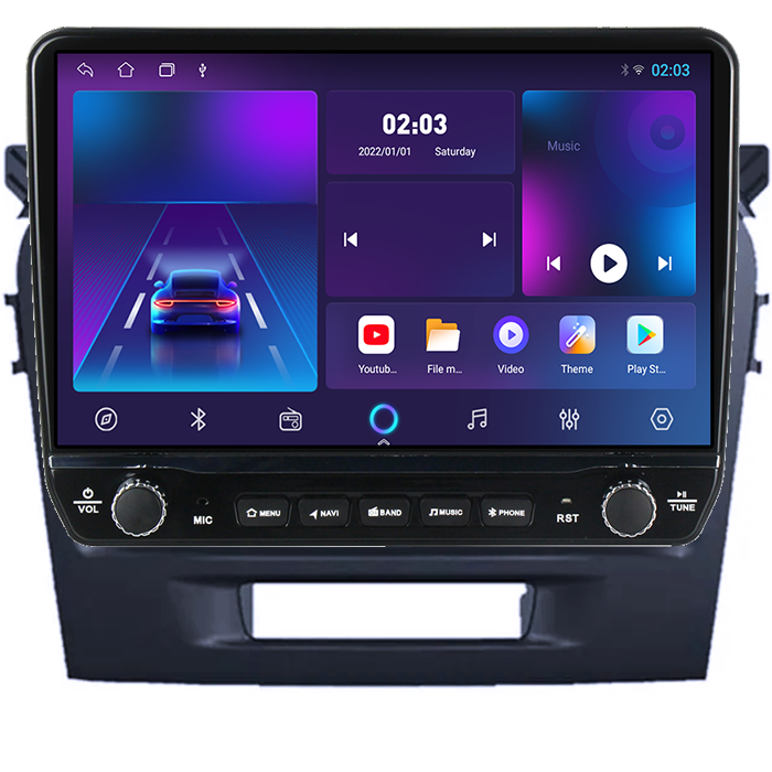 Navigatie dedicata Suzuki Grand Vitara 2016+ Tesla cu butoane rotative model 2024, 4GB RAM 64GB ROM, Procesor Quadcore, Android 14, Display QLED 10", DSP, Carplay&Android Auto [4]