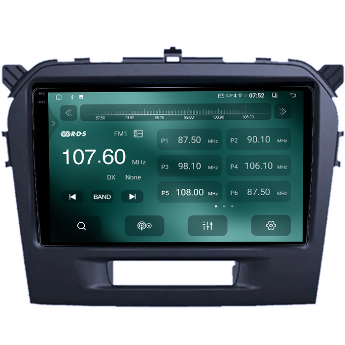 Navigatie dedicata Suzuki Grand Vitara 2016, 4GB RAM 64GB ROM, Quad Core, Display 9" QLED 1K, Carplay, Android 14, Bluetooth, Magazin Play, Suport Camere AHD [4]