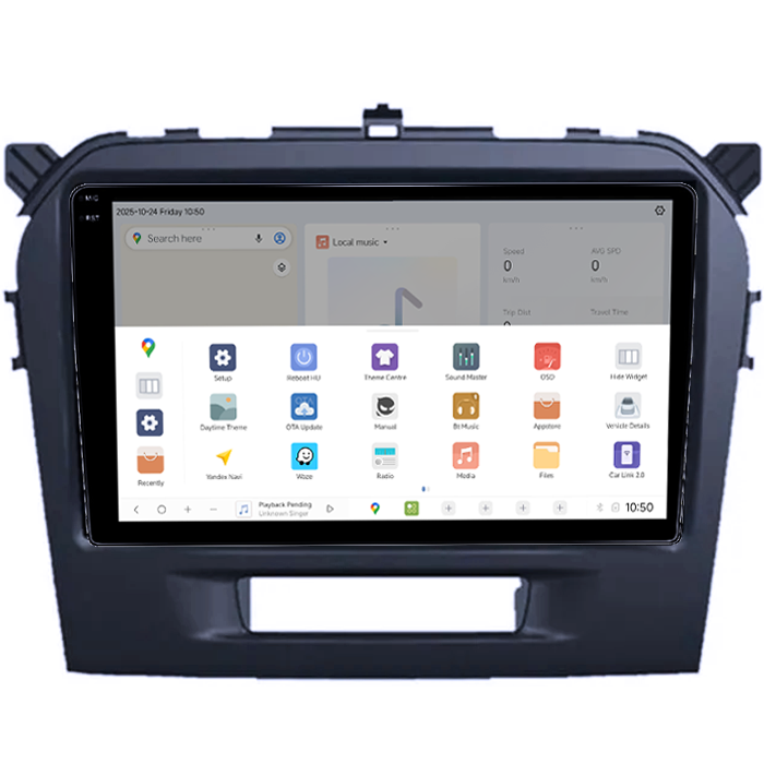 Navigatie dedicata Suzuki Grand Vitara 2016+, DUDU3, 4GB RAM 64GB ROM, Octacore, Platforma 8581, Android, Display QLED 9", DSP, Carplay&AndroidAuto [3]