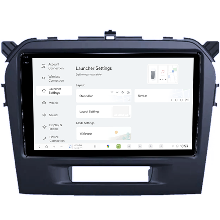 Navigatie dedicata Suzuki Grand Vitara 2016+, DUDU3, 4GB RAM 64GB ROM, Octacore, Platforma 8581, Android, Display QLED 9", DSP, Carplay&AndroidAuto [5]