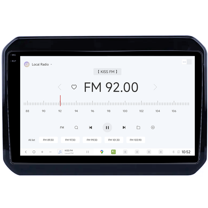 Navigatie dedicata Suzuki Ignis 2016-2020, DUDU3, 4GB RAM 64GB ROM, Octacore, Platforma 8581, Android, Display QLED 9", DSP, Carplay&AndroidAuto [4]