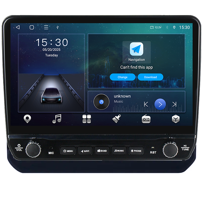 Navigatie dedicata Suzuki Ignis 2016-2020 Tesla cu butoane rotative model 2024, 4GB RAM 64GB ROM, Procesor Quadcore, Android 14, Display QLED 10", DSP, Carplay&Android Auto [6]